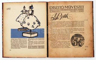 1914, Díszítő művészet. Kiadja az Orsz. M. Kir. Iparművészeti Iskola, Budapest. 5.szám, 7-10.szám eg...