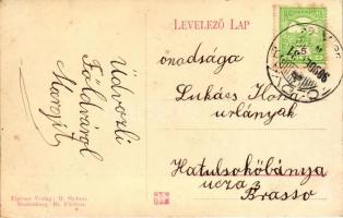 Barcaföldvár, Földvár, Marienburg; vár, kiadja M. Stefani / castle