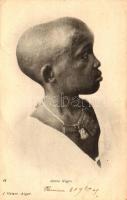 Jeune Negre / Algerian folklore, black boy