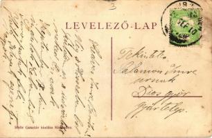 Kisszeben, Védőbástya a XVI. században; Stehr Gusztáv kiadása / castle ruins (EK)