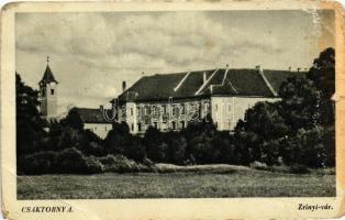 Csáktornya, Zrínyi-vár, Benkő István kiadása / castle (b)