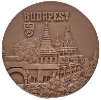 1984. "29. Nemzetközi Pénzügyi Torna Budapest" Br plakett (78,5mm) T:1-,2