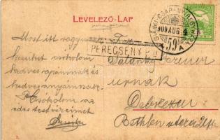 Ungvár, Vár, lakóházak / castle (EB)