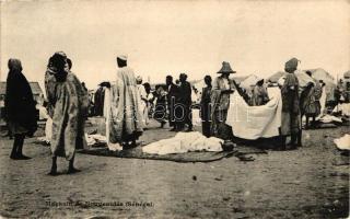 Magasin de Nouveautes / Dry goods market in Senegal, folklore