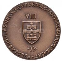 Búza Barna (1910-2010) 1975. "Józsefváros / Felszabadulásunk 30. évfordulóján társadalmi munkáé...