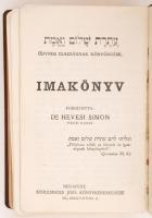 Üdvnek igazságnak könyörgése. Imakönyv. Fordította: dr. Hevesi Simon pesti rabbi.  Kabos Endre [(190...