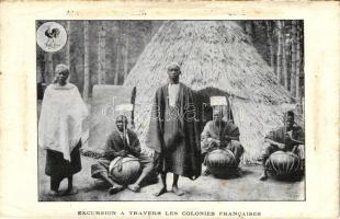 Excursion a travers les Colonies Francaises / Native folklore from a French Colony, black ceremony (EK)