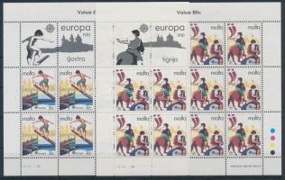 Europa CEPT folklore minisheet set, Europa CEPT Folklór kisívsor