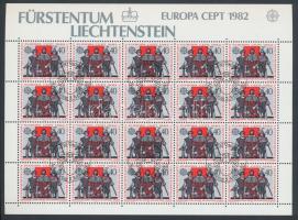 Europa CEPT historical events minisheet set Europa CEPT Történelmi események kisív sor