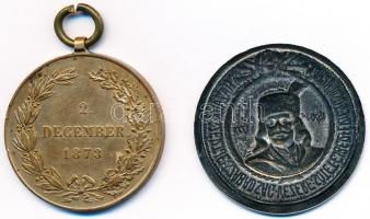 1873. "Hadiérem" I.Ferenc József Br katonai érdemérem mellszalag nélkül (36mm) + DN "...