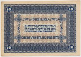 Olaszország/Velence/osztrák-magyar megszállás 1918. 10L T:II-
Italy/Venice/Austrian-Hungarian occupa...