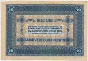 Olaszország/Velence/osztrák-magyar megszállás 1918. 10L T:II-
Italy/Venice/Austrian-Hungarian occupa...