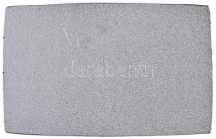 ~1960-1970. "Kilián György Repülő Műszaki Főiskola" ezüstözött fém plakett tokban (130x82m...