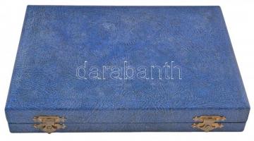 ~1960-1970. "Kilián György Repülő Műszaki Főiskola" ezüstözött fém plakett tokban (130x82m...