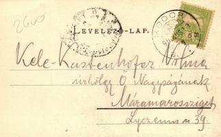 1903 Vöröskő, Vár; Blau Béla kiadása / castle