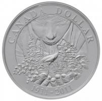 Kanada 2011. 1$ Ag "Parks Canada 100 éves" dísztokban tanúsítvánnyal T:BU
Canada 2011. 1 D...