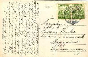 Jeszenő, Várjeszenő, vár; Homonnai bazár kiadása / castle