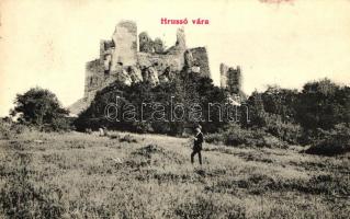 Rusó, Hrussó, Vár; Brunczlik J. kiadása / castle