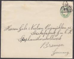 ~1905 Cover to Bremen ~1905 Levél Brémába