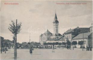 Marosvásárhely, Tanácsháza, Deák Ferenc utca / Town Hall, street