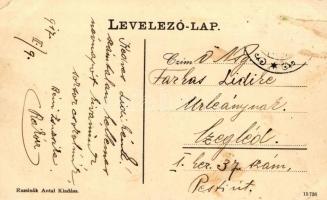 Bozók, Bzovík; Vár, Ruzsinák Antal kiadása / castle (EK)