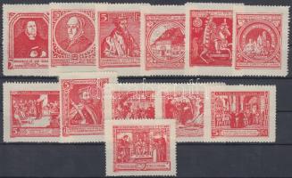 1916 Reformáció 12 klf adománybélyeg