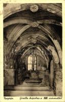 Veszprém, Gizella kápolna a XIII. századból, belső (fa)