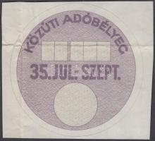 1935 Közúti adóbélyeg