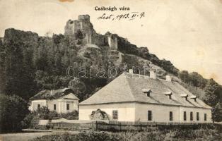 Csábrág, Vár / castle (fl)