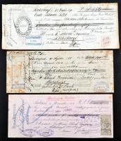 Franciaország / Lyon 1886. "Vins & Spiritueux Jourdan & Gruvel" kitöltött váltó 10...