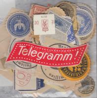 Postai ragjegyek, levélzárók, címkék stb.