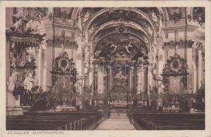 St. Gallen, Klosterkirche / cloister church, interior