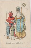 Krampus, St. Nicholaus (cut)