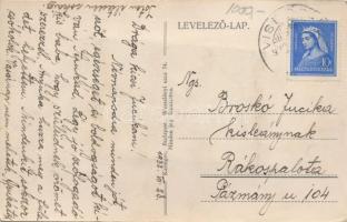 Visegrád, Gőzhajó; leporellocard