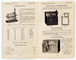 1921 The Bishop&Babcock Company amerikai bárfelszereléseket, sörcsapokat (stb.) bemutató angol n...