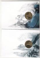 2001. 200Ft 4 klf "János Vitéz, Pál utcai fiúk, Toldi, Lúdas Matyi" bélyeges levelezőlapon...