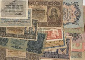Hagyaték tétel 76db magyar + 23db külföldi főleg régebbi bankjegyek, benne jobakkal, mint Kossuth-ba...
