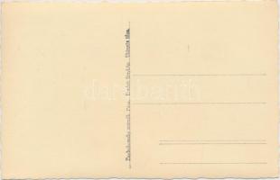 Pécs, Bástya torony a Kálvária utcában, Zsabokorszky fotós által aláírt eredeti fotólap