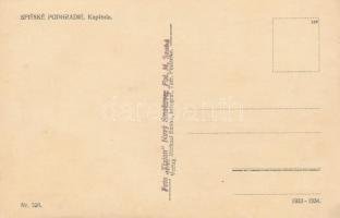 Szepeshely (Szepesváralja, Spisské Podhradie) Székesegyház, kiadja Michael Szabó / Kapitula, Foto Ti...