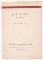 Keöpeczi Sebestény József: Kolozsvár címere(Das Wappen der königlichen Freistadt Kolozsvár). Kolozsvári Szemle Könyvtára. Kolozsvár, 1944. Kiadói papírkötés, kissé piszkos állapotban.