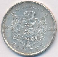 Románia 1942. 200L Ag T:2,2-
Romania 1942. 200 Lei Ag C:XF,VF