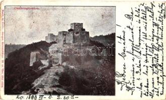 1899 Csábrág, vár / castle (EK)