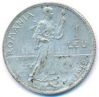 Románia 1912. 1L Ag "I. Károly" T:2-
Romania 1912. 1 Leu Ag "Carol I" C:VF