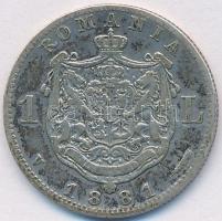 Románia 1881V 1L Ag "I. Károly" T:2-,3
Romania 1881V 1 Leu Ag "Carol I" C:VF,F