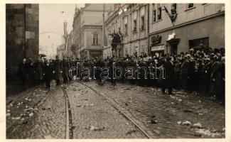 Kassa, Bevonulás, Horthy Miklós / entry of the Hungarian troops 'visszatért' So. Stpl