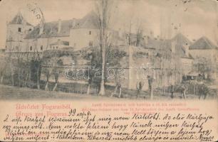 1899 Fogaras, Pafy fejedelemnek volt kastélya a 14. századból / castle (b)