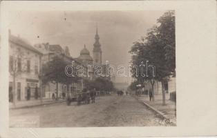 Eperjes, templom, utca / church, street (EB)