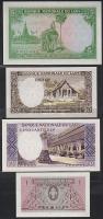 Laosz 1962-63. teljes sor 1K,5K,10K,20K,50K,200K,1000K 7 klf bankjegy T:I