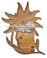 ~1930. "Magyar Turista Egyesület" hivatalos jelvénye, zománcozott fém (havasi gyopár benne...