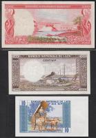 Laosz 1974/75. teljes sor 10K,100K,500K,1000K,5000K 5 klf bankjegy T:I